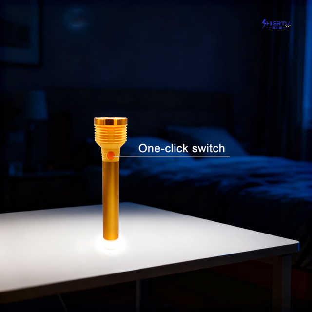 视尔途铝合金锂电池手电-2823