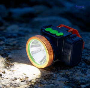 视尔途超长续航52MM直径强光锂电池头灯-5281