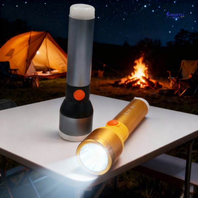 施尔图铝合金锂电池手电-2821