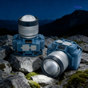 视尔途 32MM伸缩变焦强光锂电头灯-V585