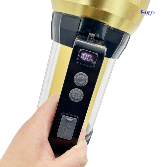 太阳能充电强光LED便携式探照灯-AZ130